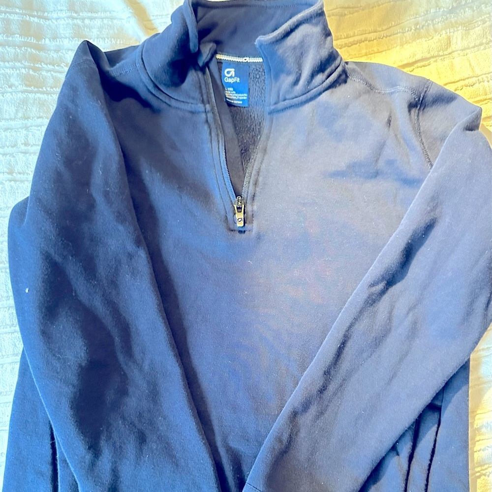 Boys #GapFit Navy Pullover Sweatshirt, Great Condition, Size L (10)